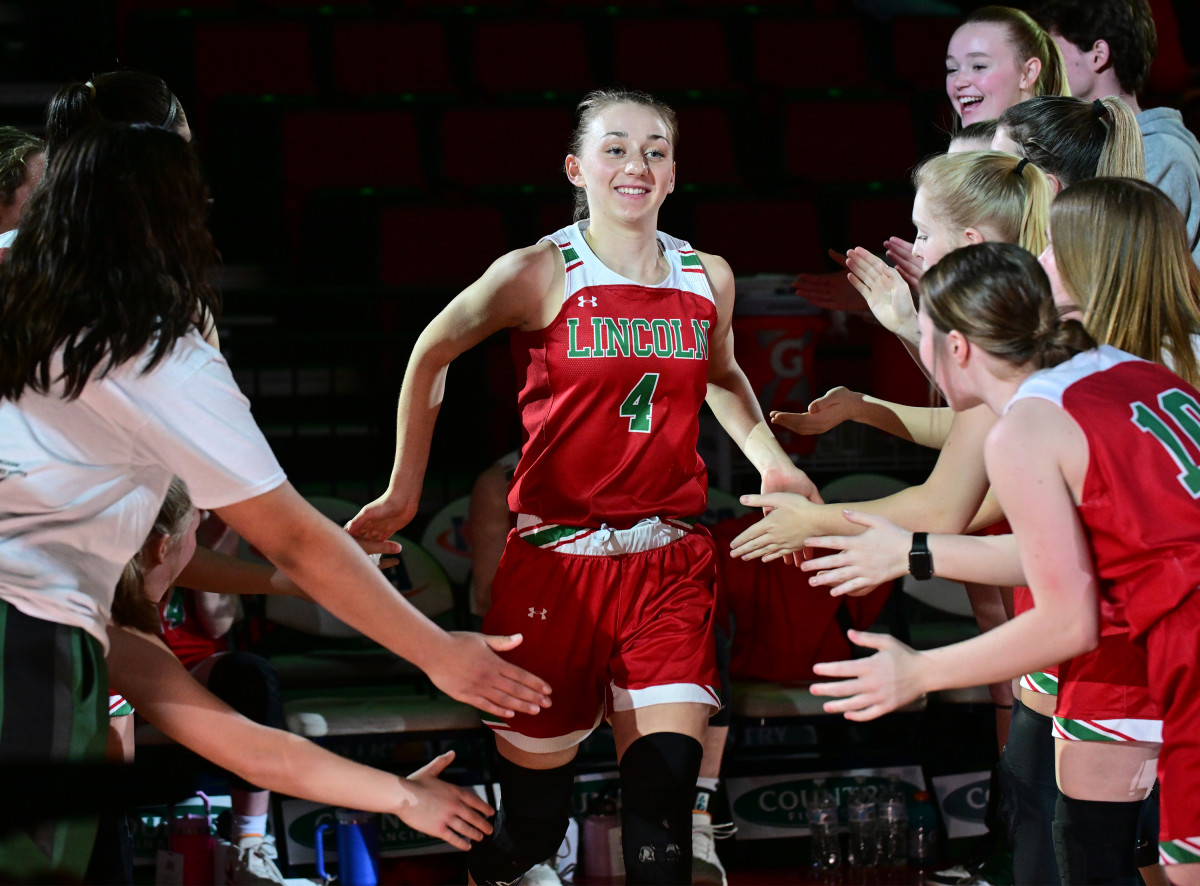 Lincoln Chatham Glenwood Illinois 3A girls basketball championship March 2 2024 Tim Vizer 26330